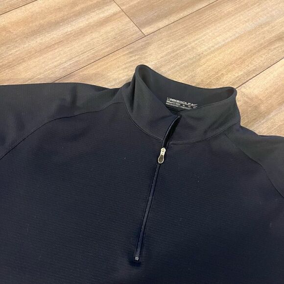 Nike Golf Navy Athletic Quarter Zip Pullover‎ Men XL - Picture 2 of 6